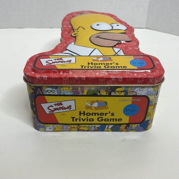 Game | The Simpsons | Homer’s Trivia Game | Classic Cartoon Card Play Game | Set - Picture 2 of 7